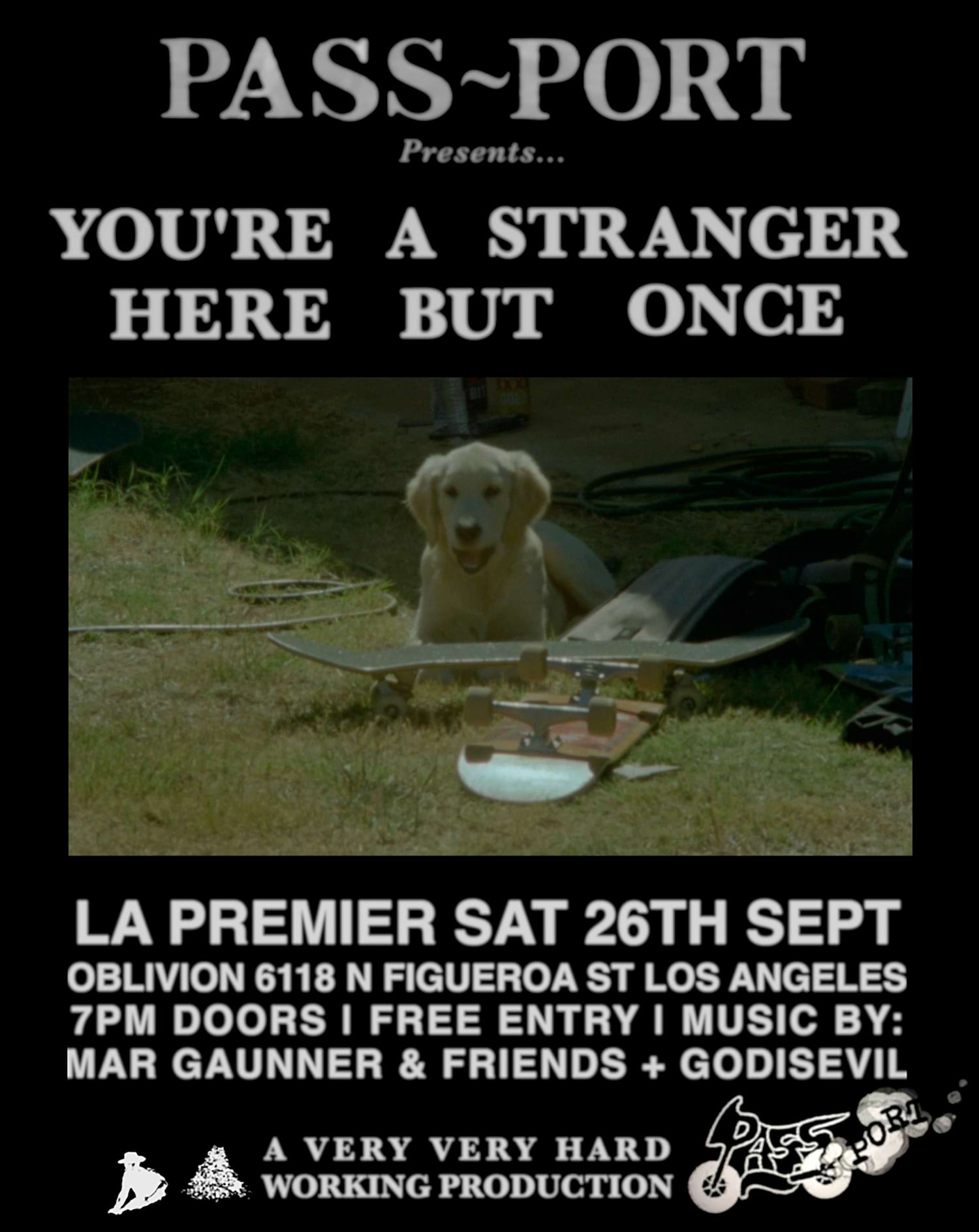 Pass~Port “You’re a Stranger Here But Once” — Los Angeles Premiere 2026 poster or cover