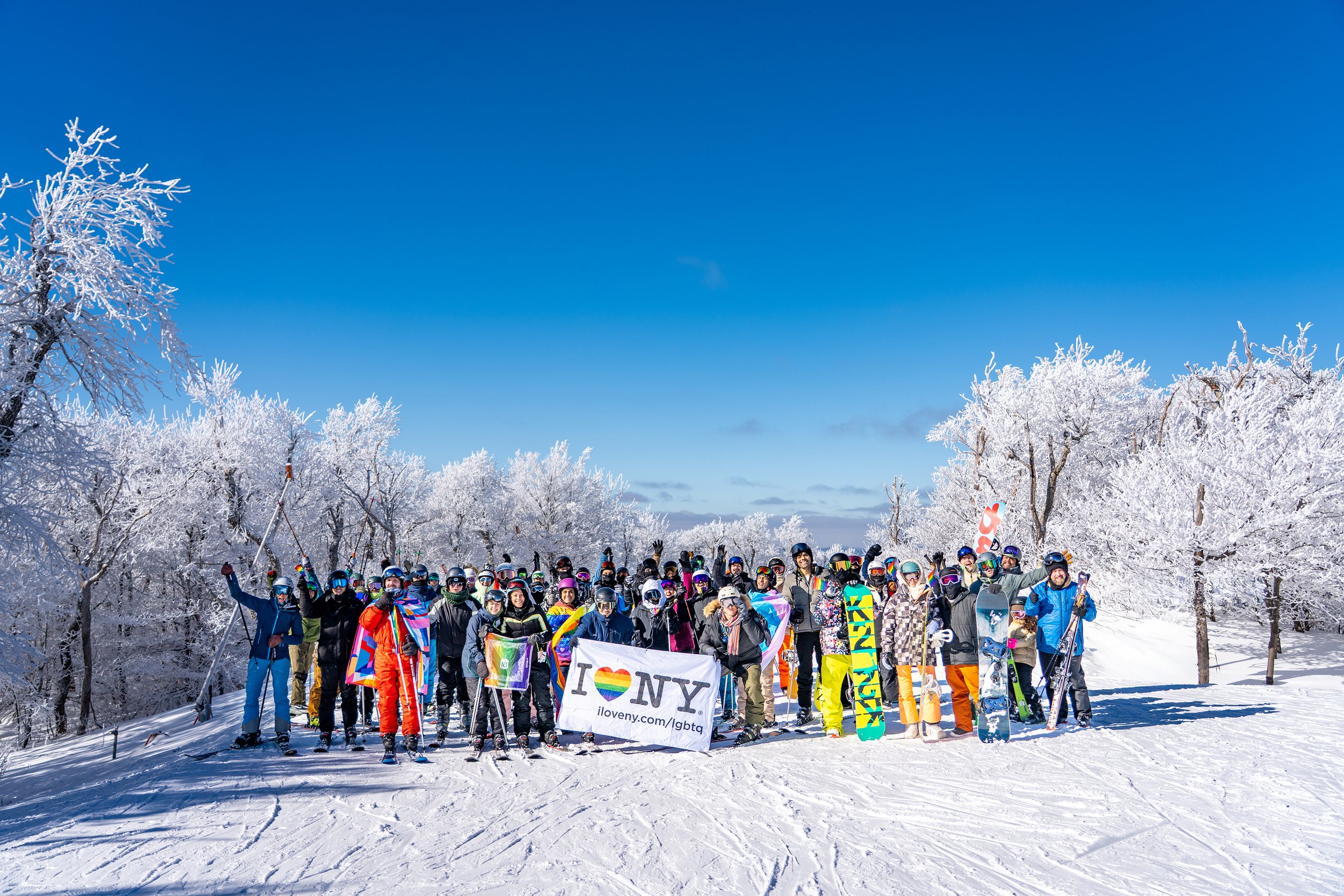 Catskills Pride Ski Weekend 2027 at Belleayre poster or cover