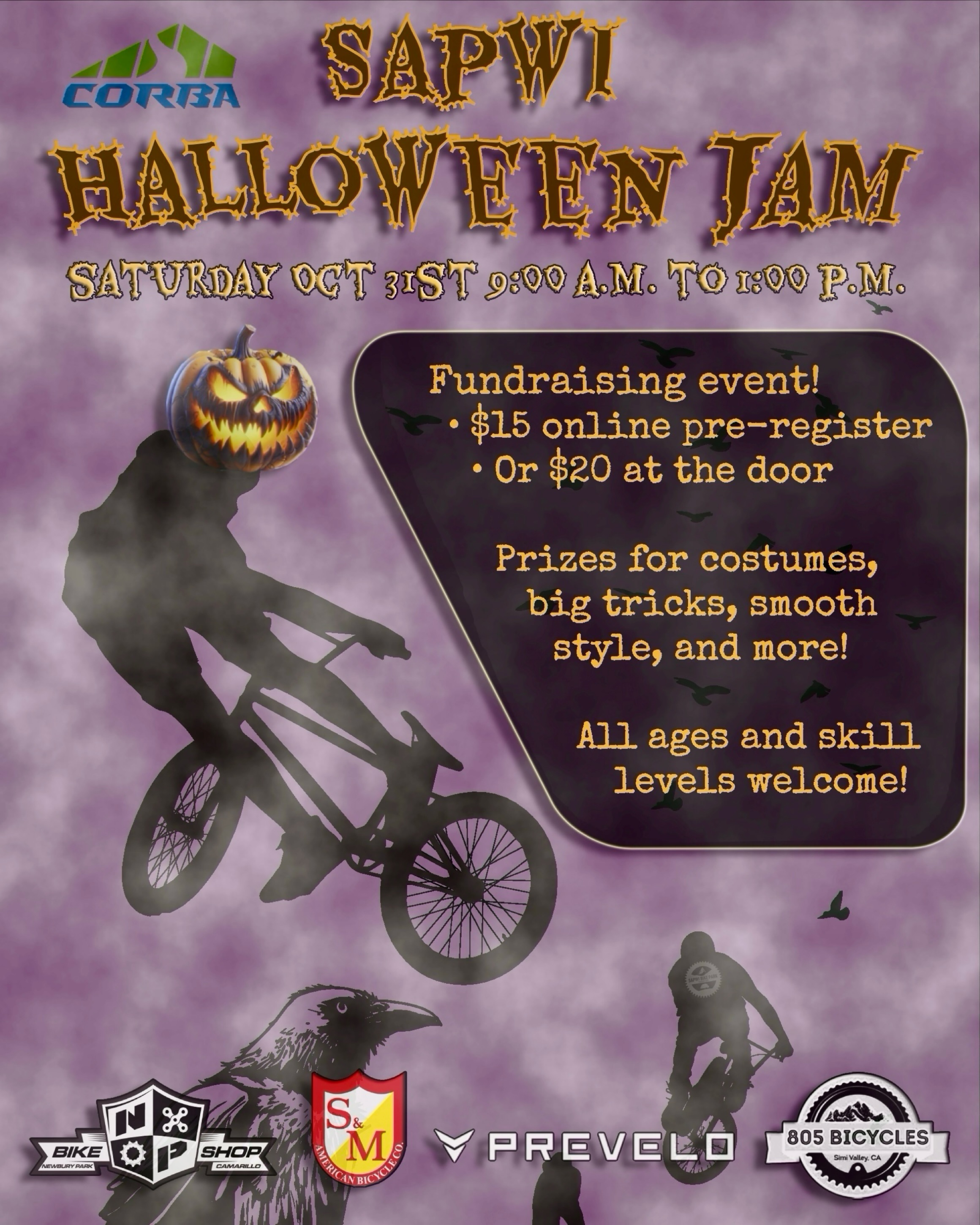 Sapwi Halloween Jump Jam 2026 poster or cover