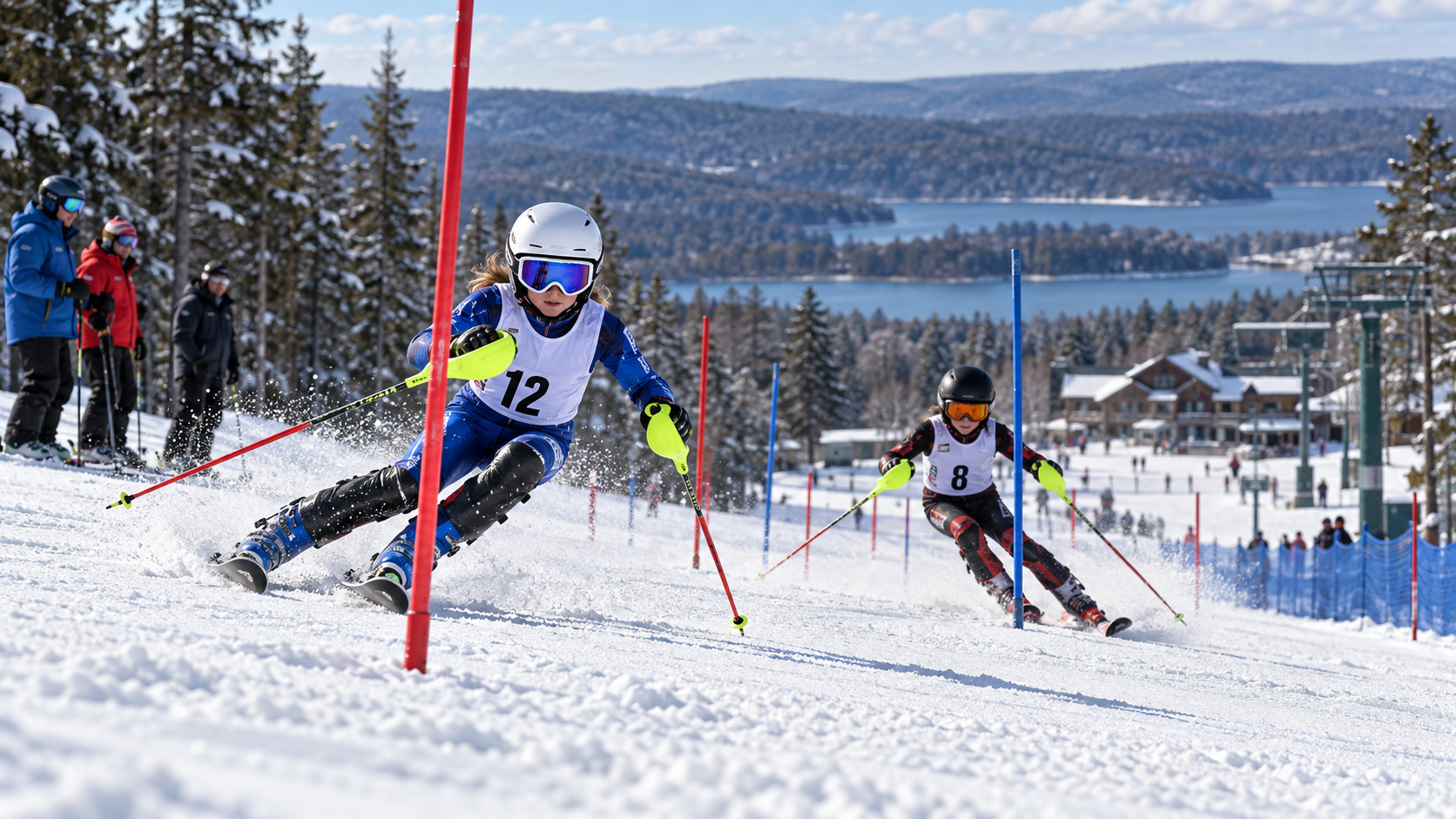 2027 Western Region U10/U12 Slalom at Wisp poster or cover