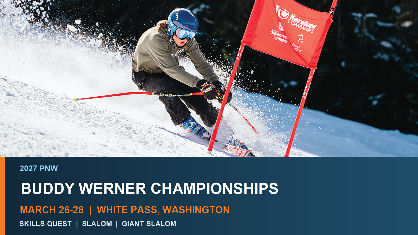 2027 PNW Buddy Werner Championships at White Pass poster or cover
