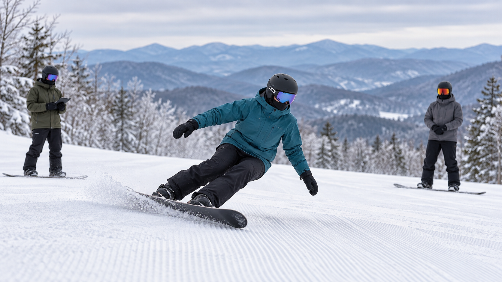 Snowboard Level I Assessment at Hatley Pointe 2027 poster or cover