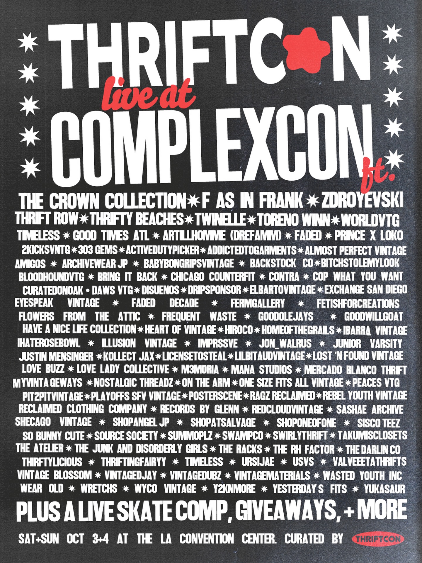 Bank Breakers Skate Competition at ThriftCon LA 2026 poster or cover
