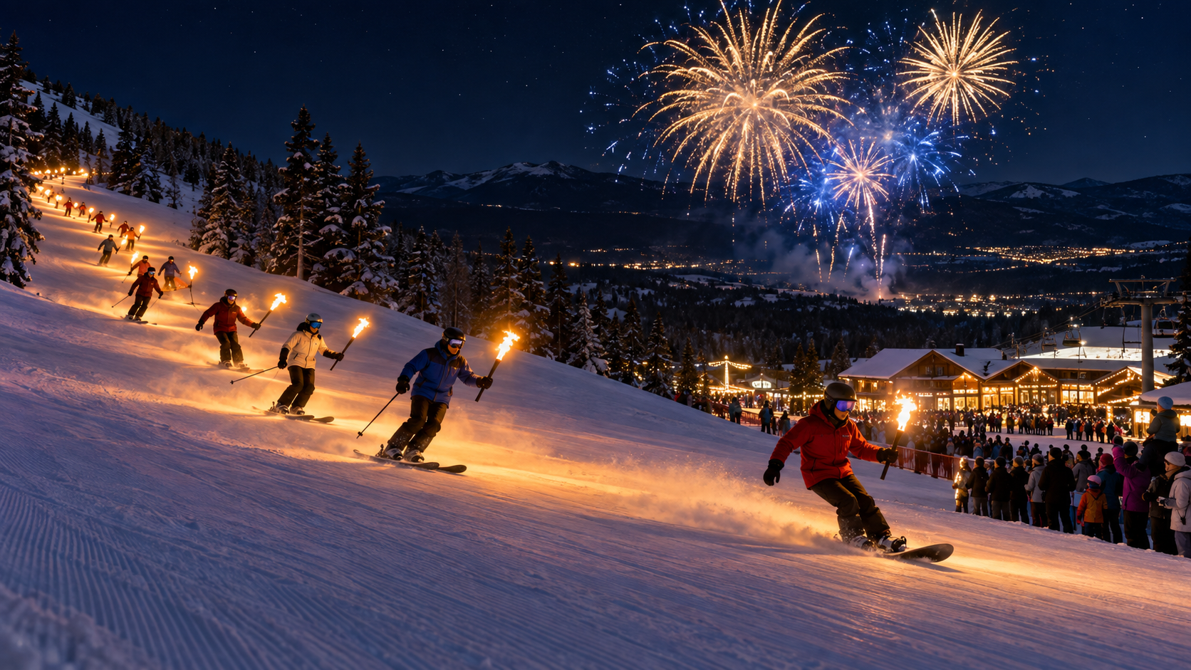 New Year's Eve on the Mountain at Angel Fire Resort 2026 poster or cover