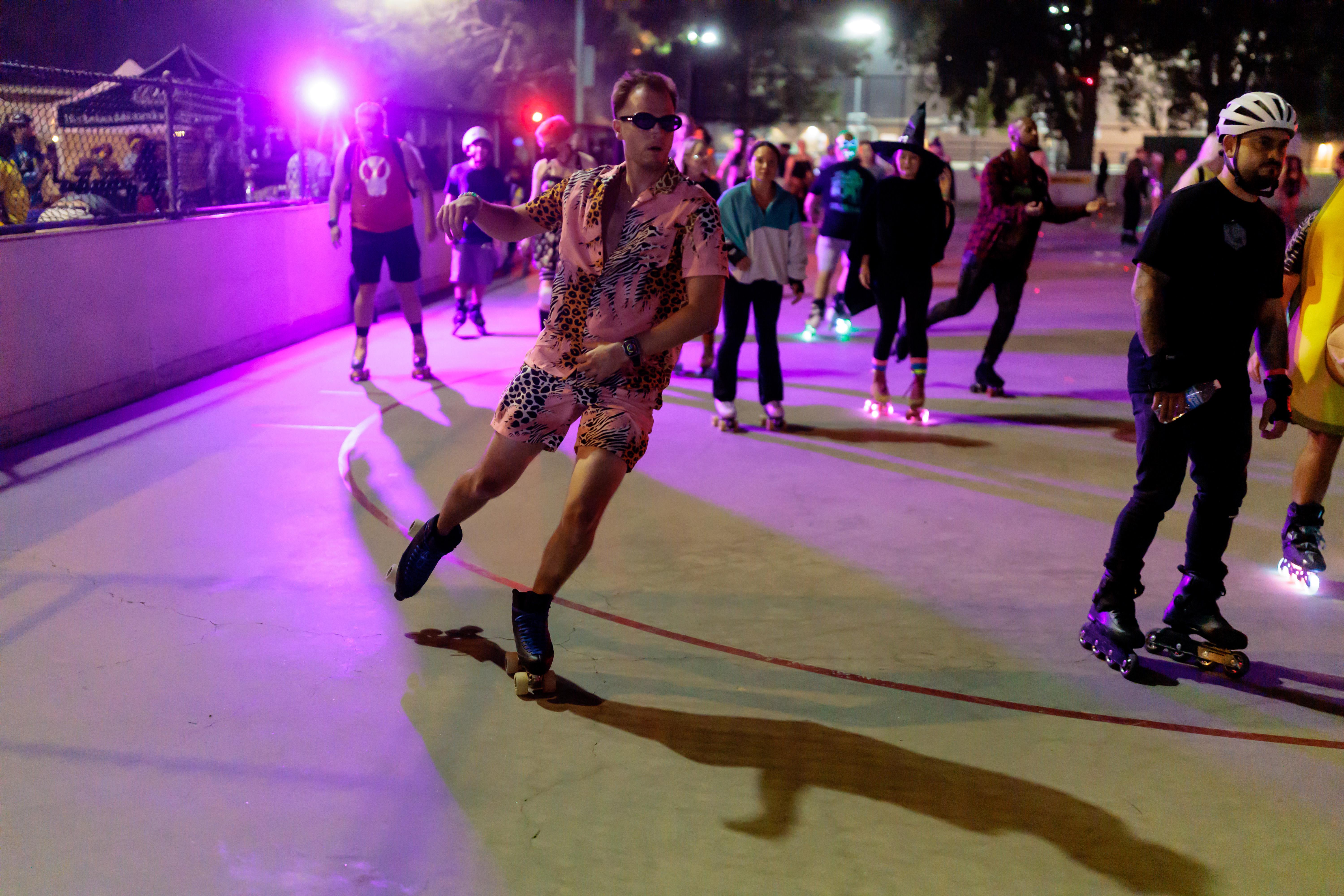 Skate Hunnies Halloween Party 2026 poster or cover