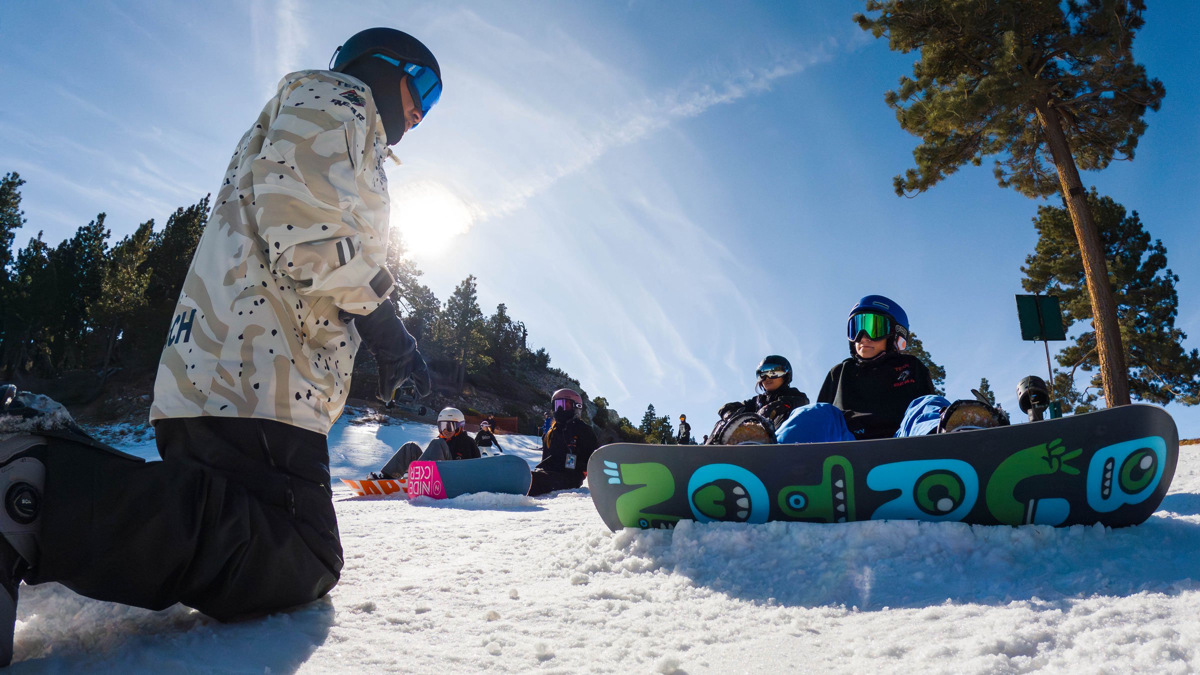 Team Bear High Altitude Camp at Mammoth Mountain — January 2027 poster or cover