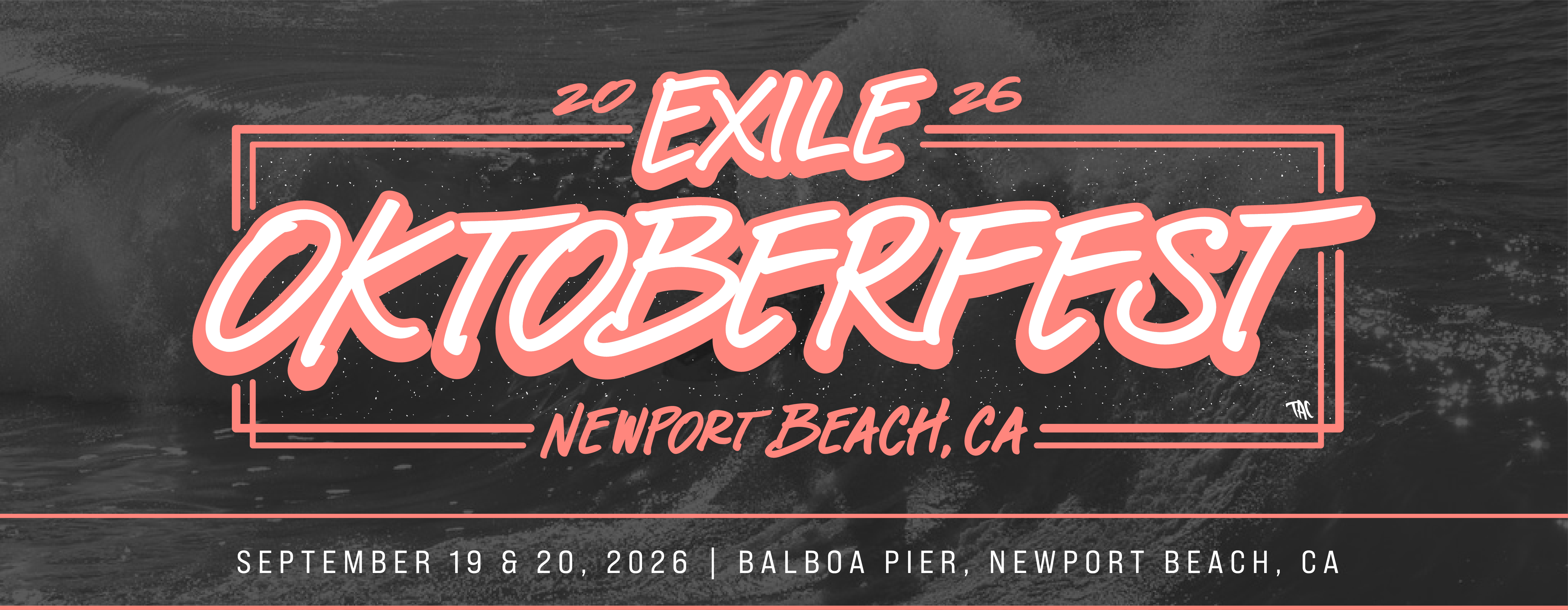 Exile Oktoberfest Pro/Am Skimboard Contest 2026 poster or cover