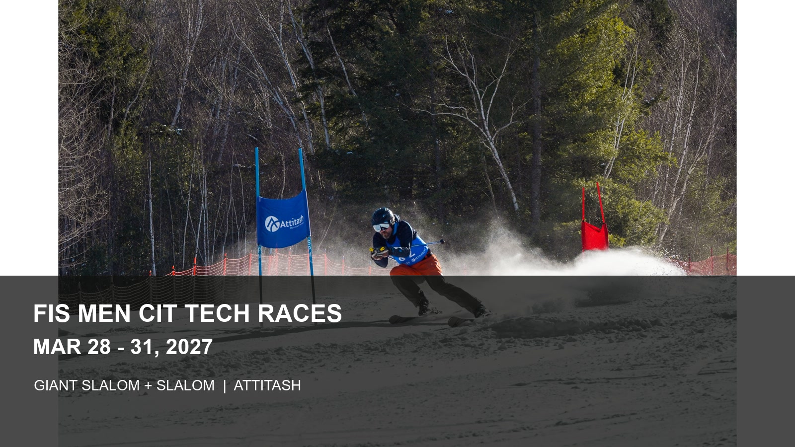 2027 FIS Men's CIT Tech Races at Attitash poster or cover