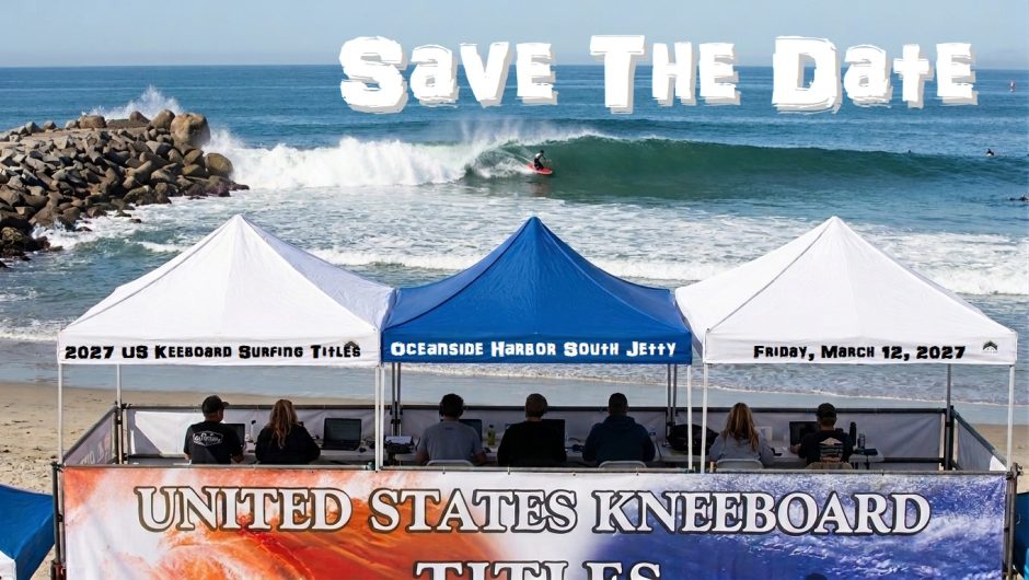 2027 U.S. Kneeboard Surfing Titles and Festival poster or cover