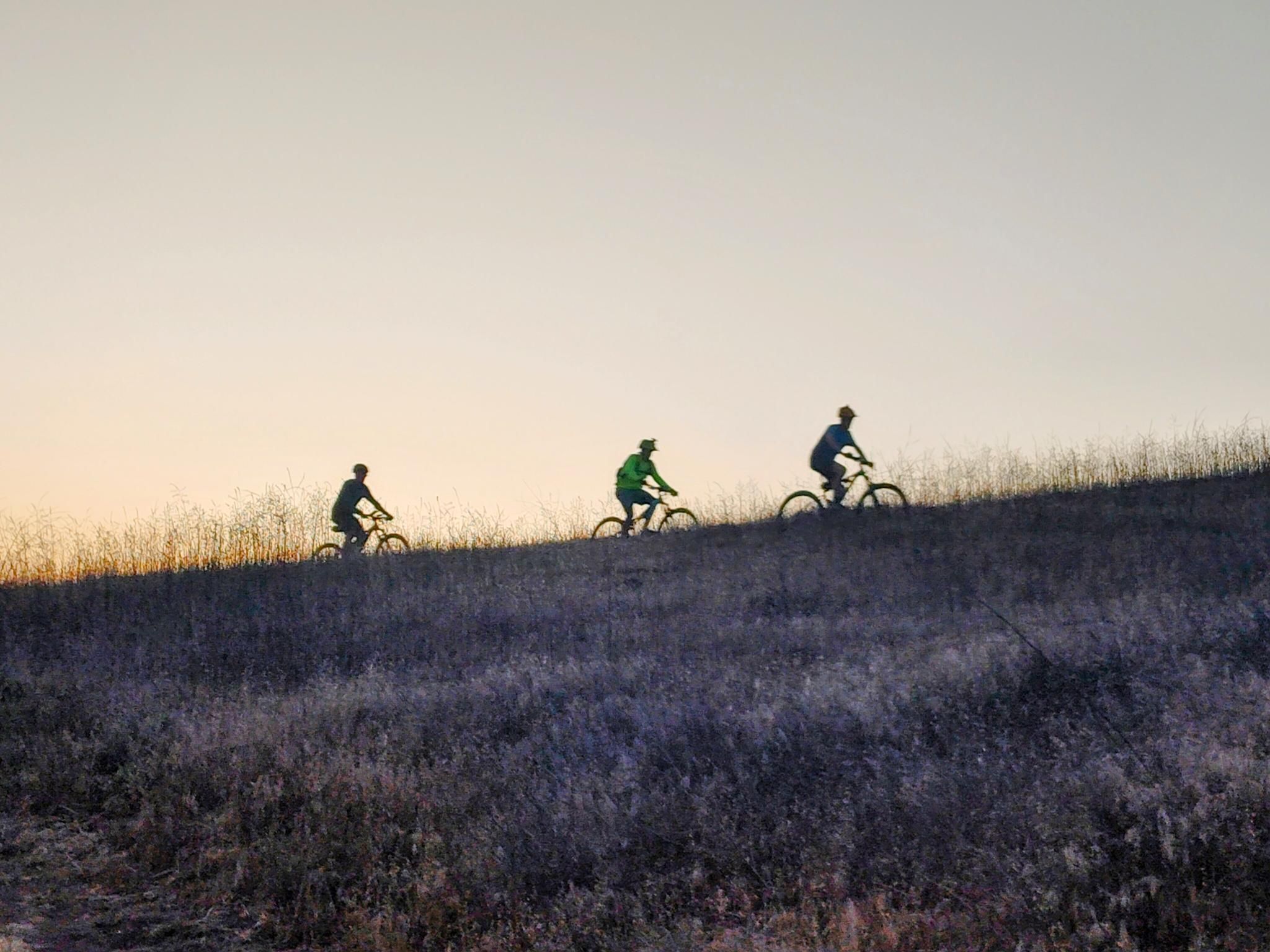 Limestone and Red Rock Night Ride poster or cover