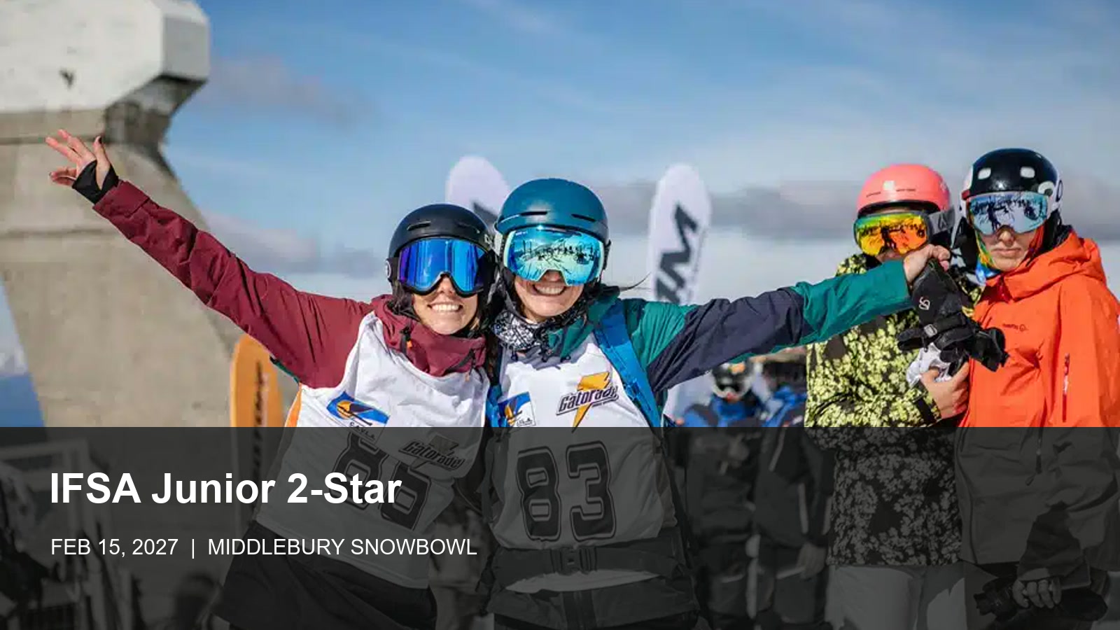 2027 Middlebury Snowbowl IFSA Junior 2* poster or cover