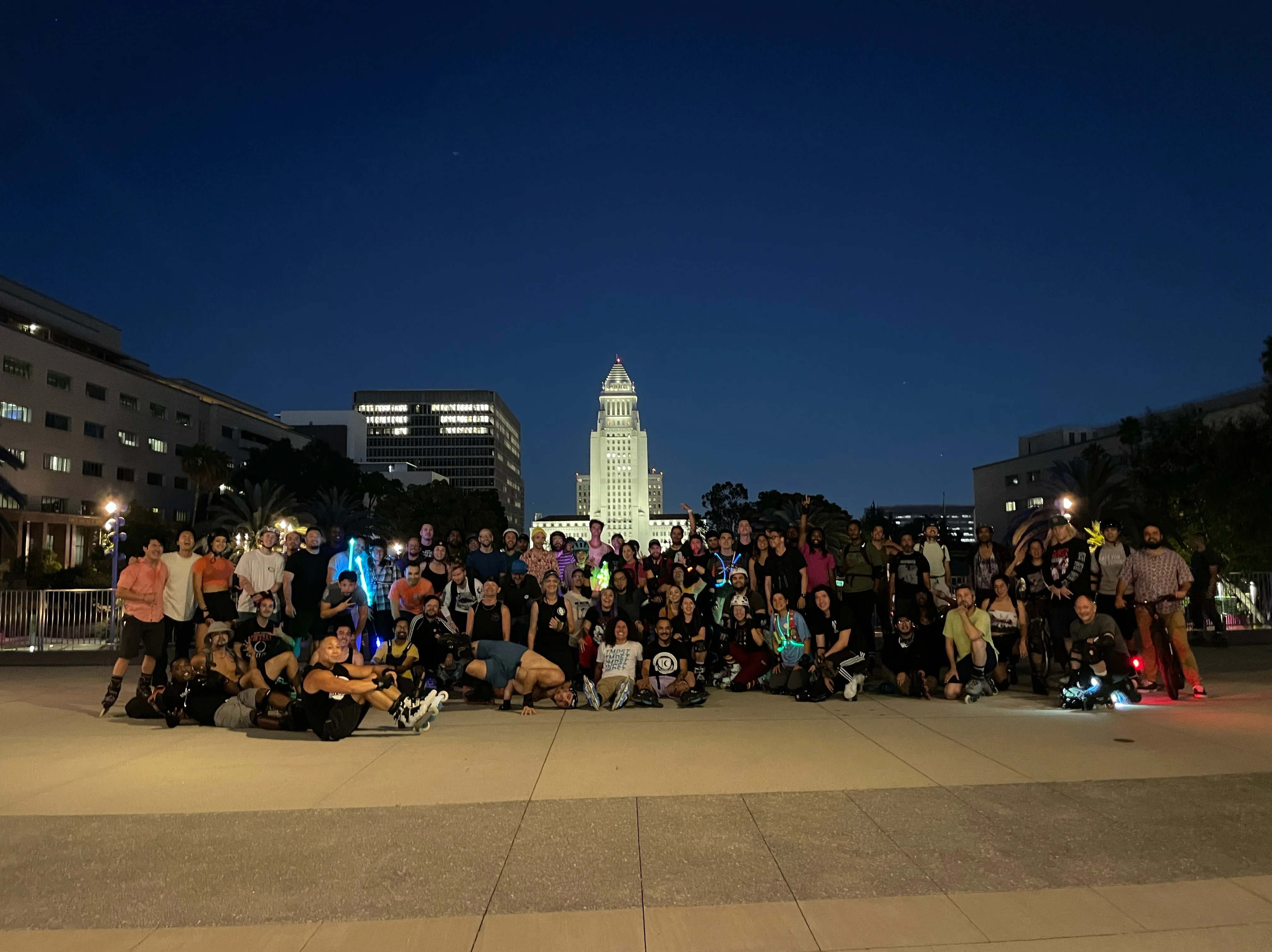 The Night Skate — Downtown Los Angeles — October 6, 2026 poster or cover