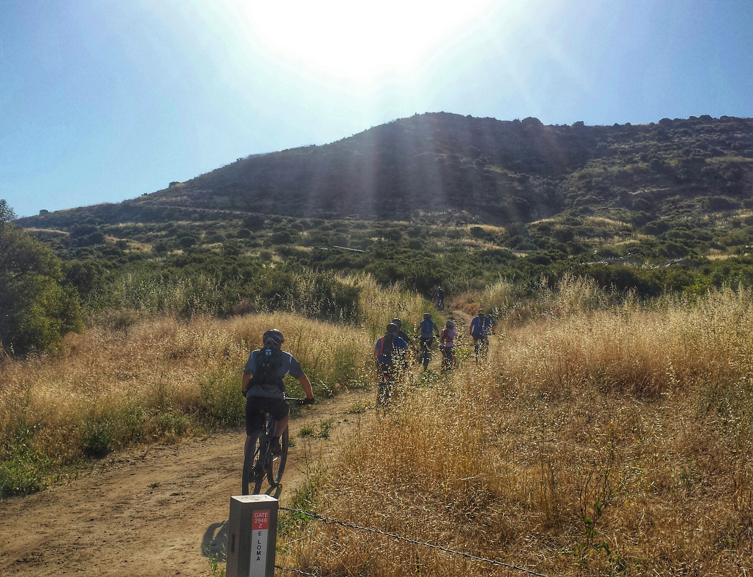 Slow-paced Mountain Bike Ride: Limestone Canyon/East Sinks poster or cover