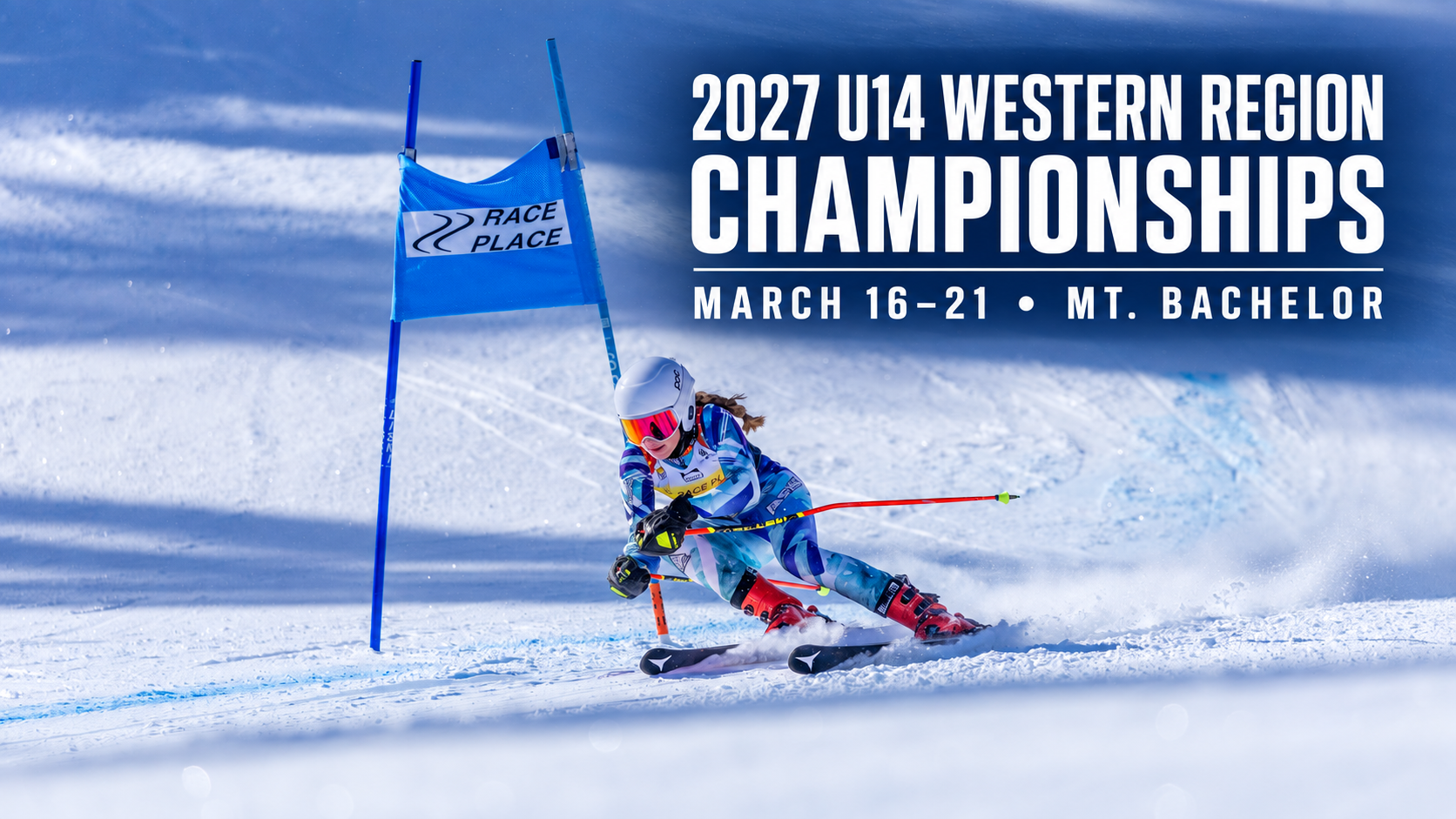 2027 U14 Western Region Championships at Mt. Bachelor poster or cover