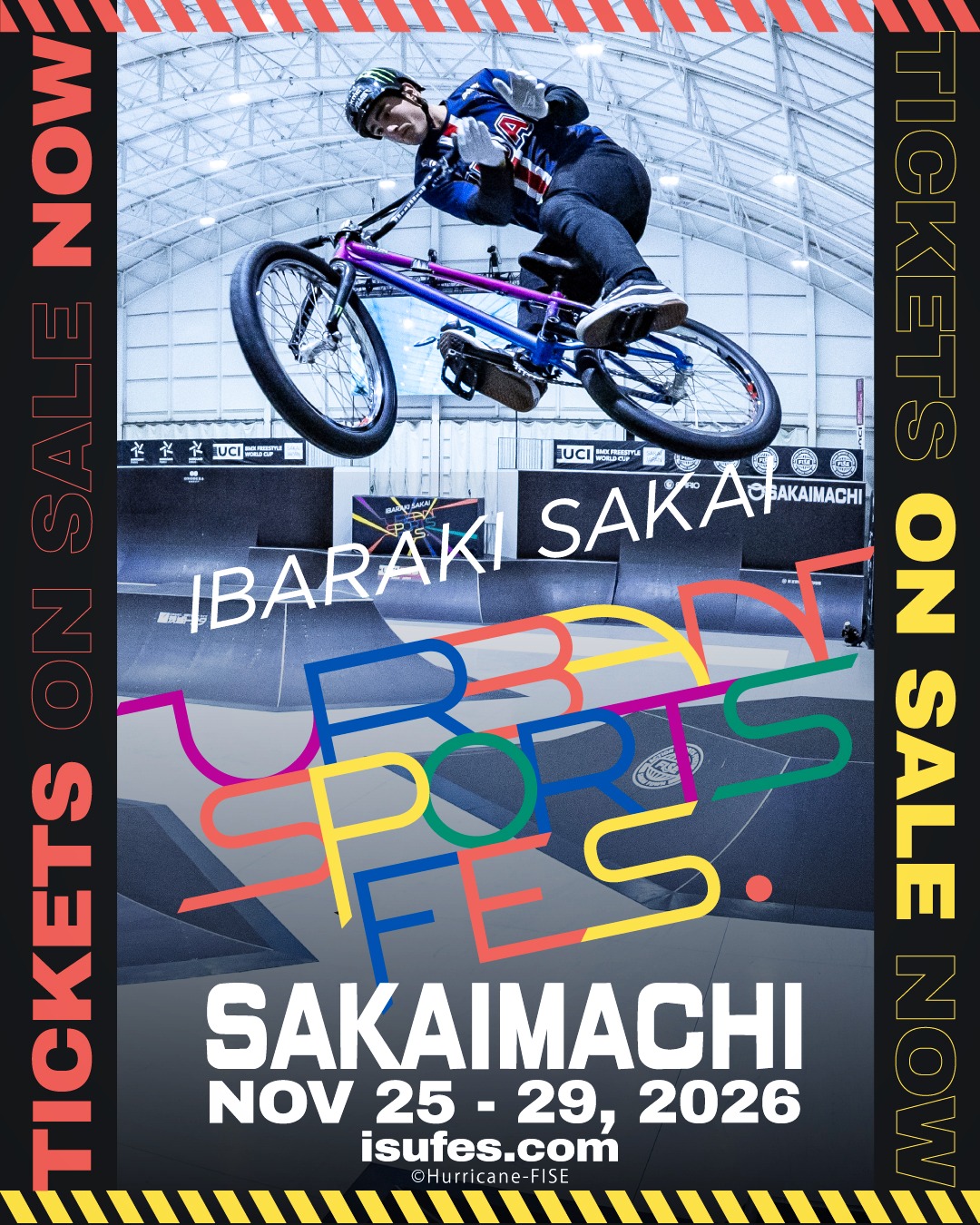2026 UCI BMX Freestyle World Cup Final - Sakai poster or cover