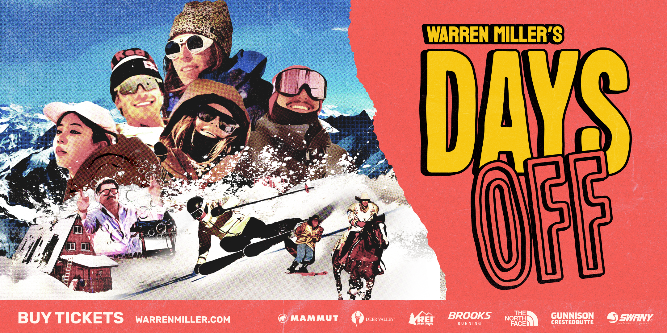 Warren Miller’s “Days Off” — Los Angeles Screenings 2026 poster or cover