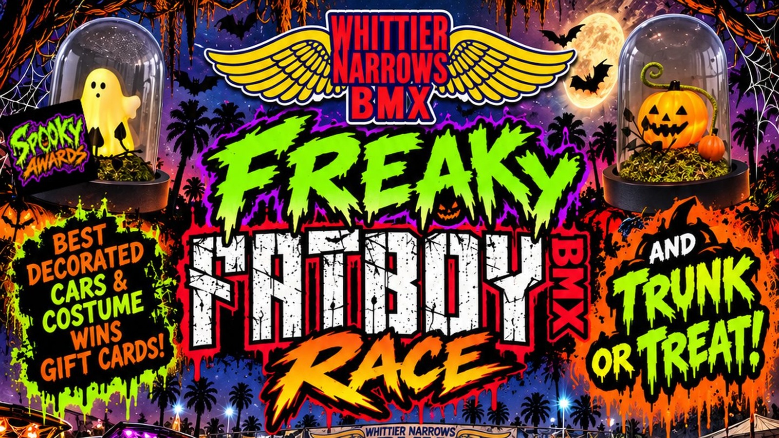 Freaky Fatboy BMX Race & Trunk or Treat — Whittier Narrows 2026 poster or cover