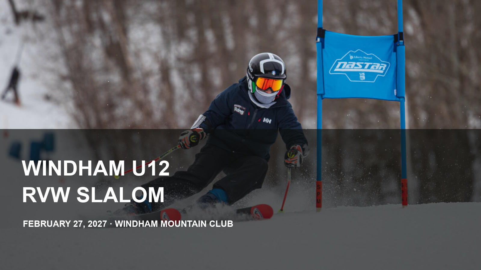 2027 Windham U12 RVW Slalom poster or cover