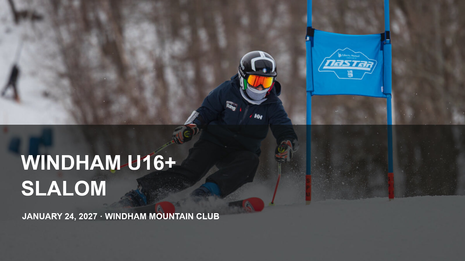 2027 Windham U16+ Slalom poster or cover
