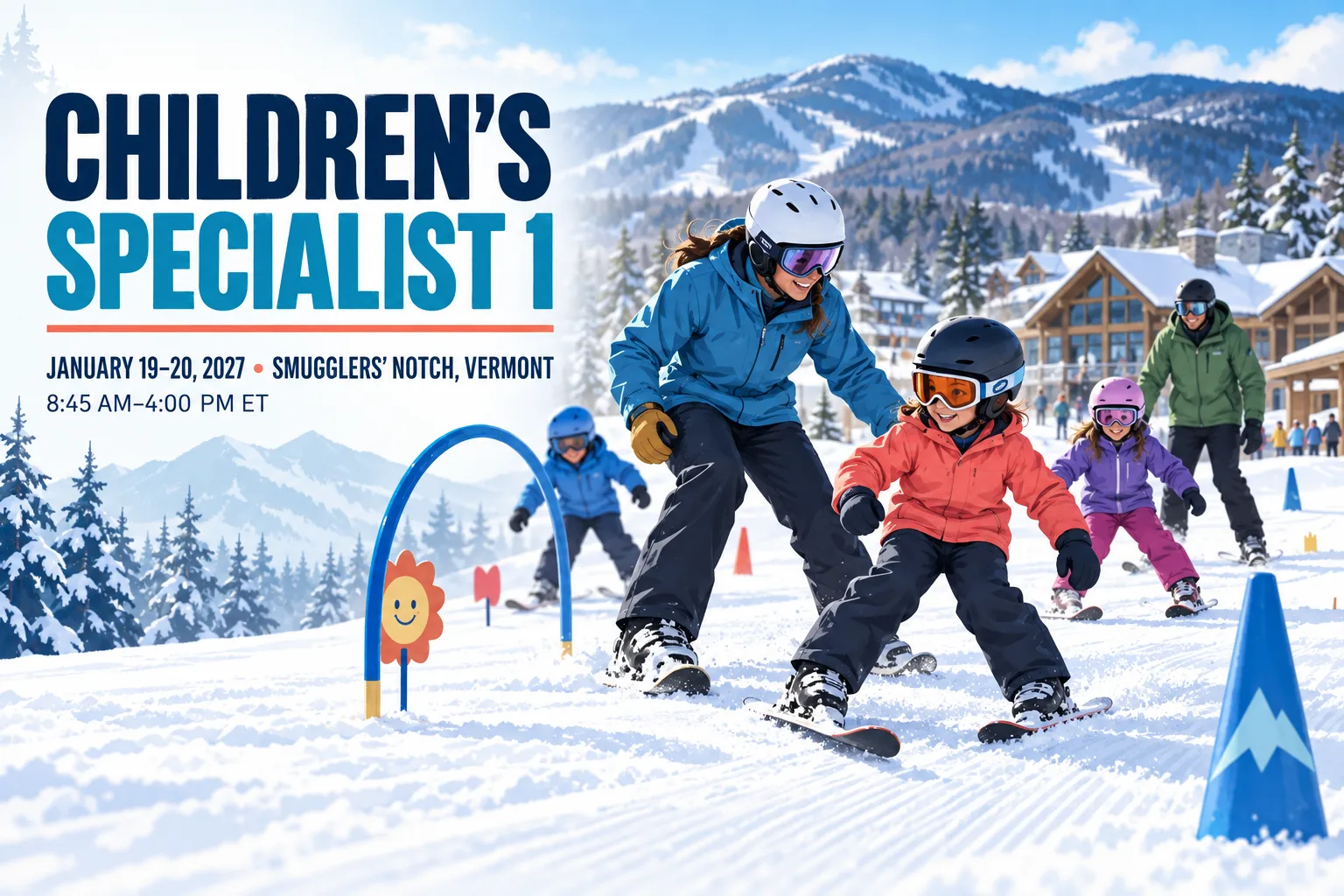 Children's Specialist 1 at Smugglers' Notch 2027 poster or cover