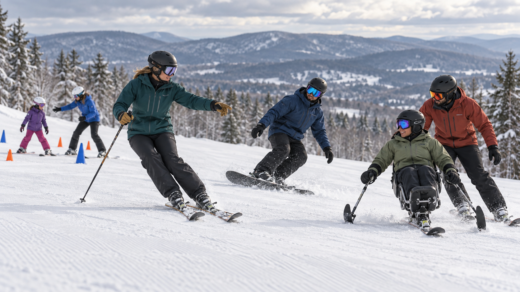 PSIA Alpine Level II Prep - Skiing & Tech/MA Skills at Windham 2027 poster or cover