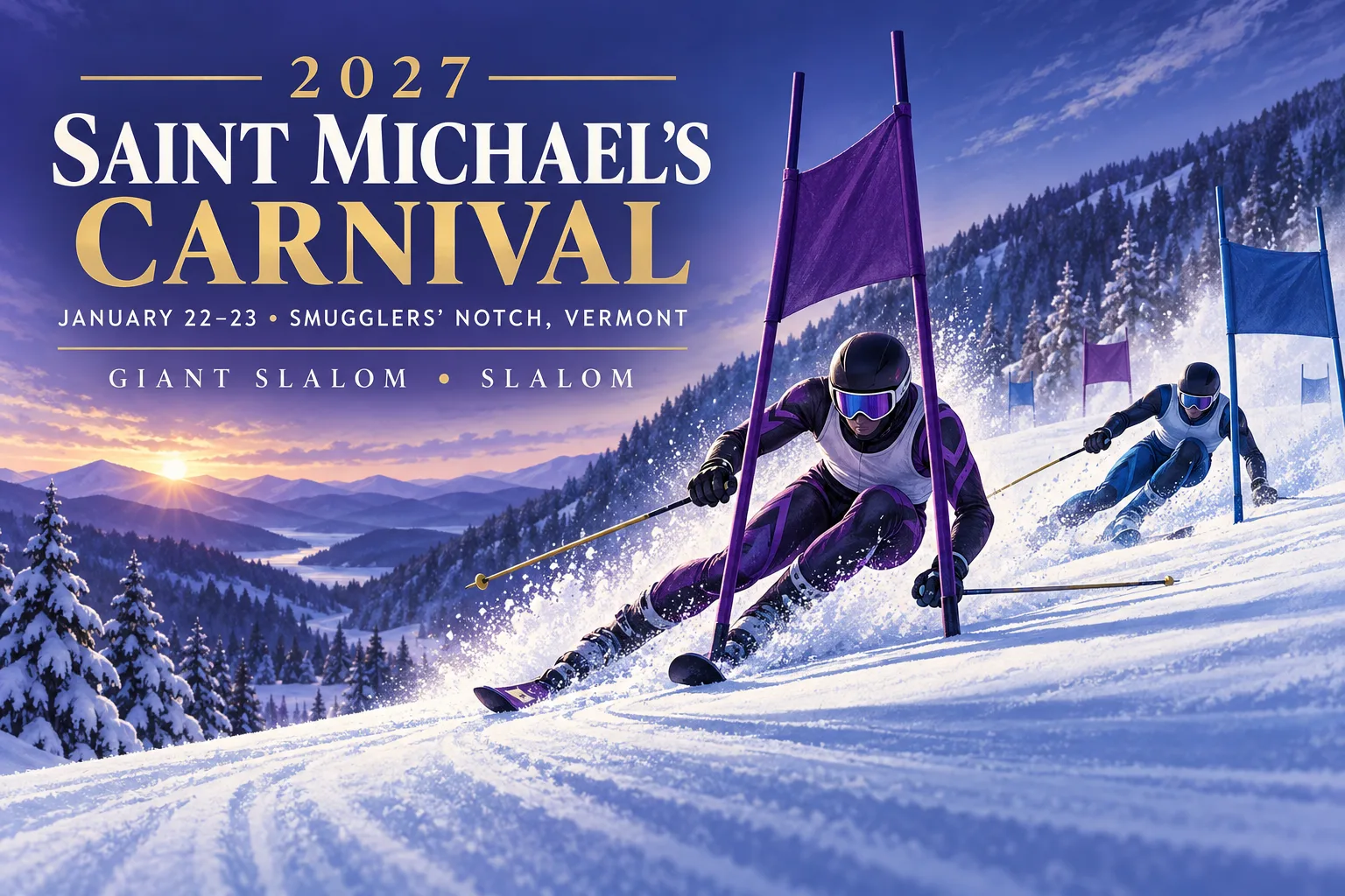 Saint Michael's Carnival at Smugglers' Notch 2027 poster or cover