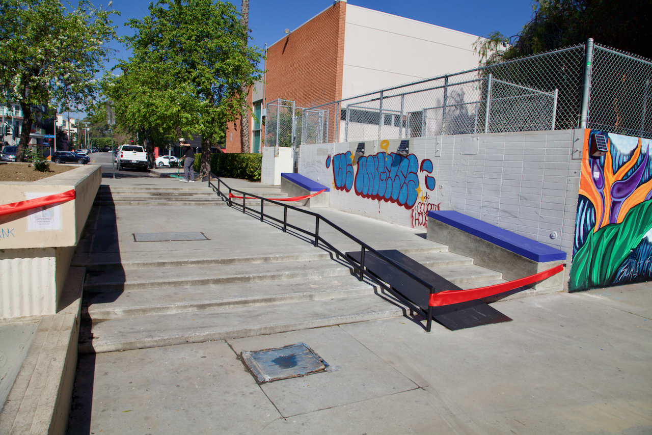 West LA Courthouse Skate Plaza